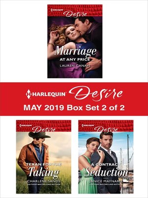 cover image of Harlequin Desire May 2019--Box Set 2 of 2